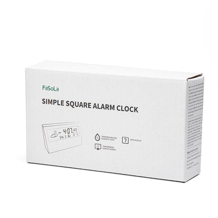 Digitalt ur med fugtighedsmåler