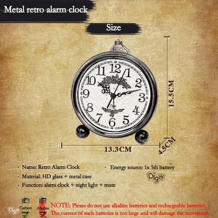 Forgyldt vintage bordur i lommeur stil