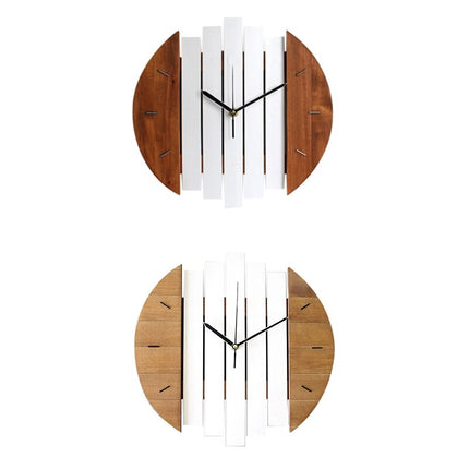 Moderne vægur i dekonstrueret design