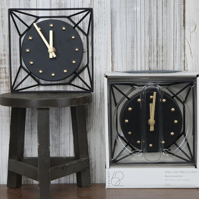 Moderne sort designer bordur i metal