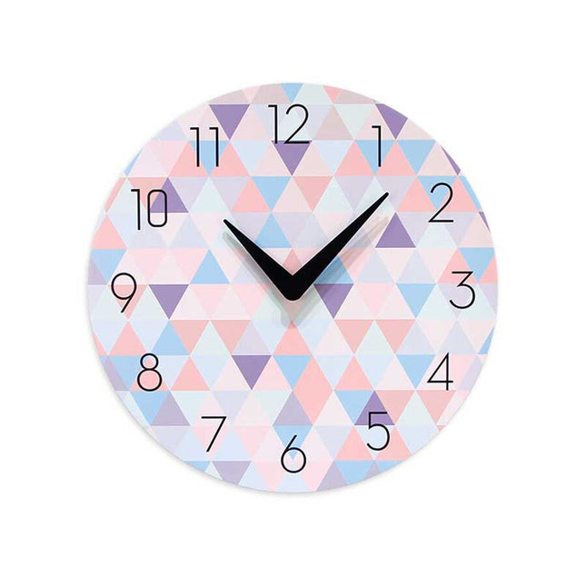 Moderne børneur med geometrisk mønster