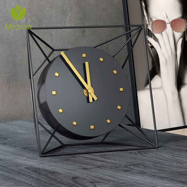 Moderne sort designer bordur i metal