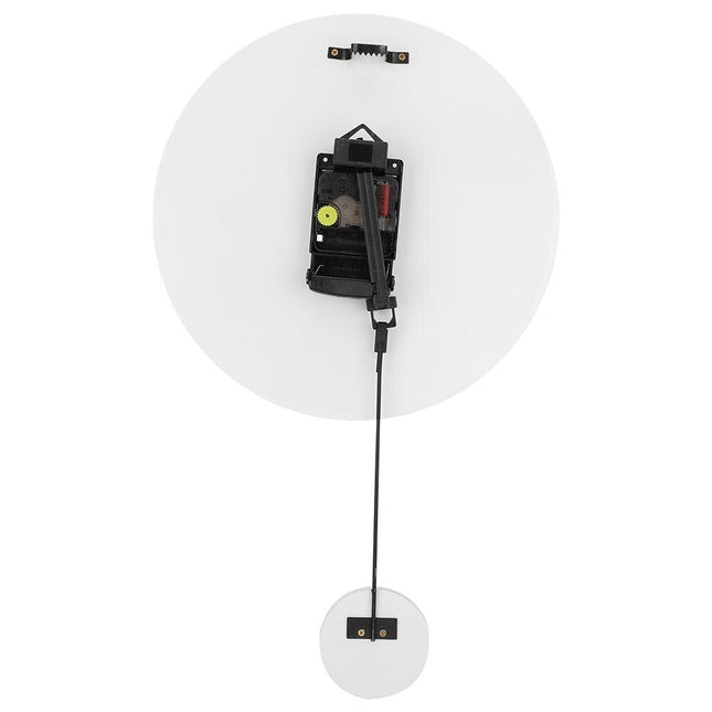 Verdenskort vægur med fly pendul