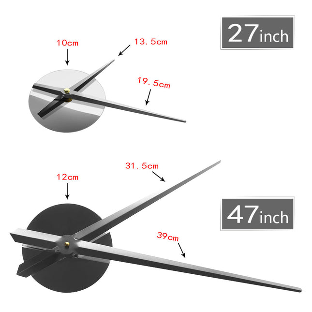Stort 3D motorcykel vægur til stuen