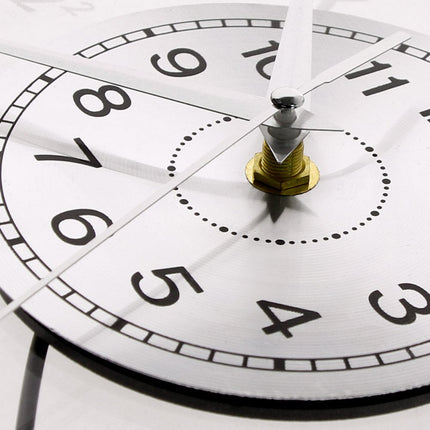 Lysende kaffekop vægur til køkken