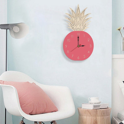 Sjovt vægur formet som ananas