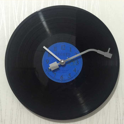 Retro vinylplade ur til væggen