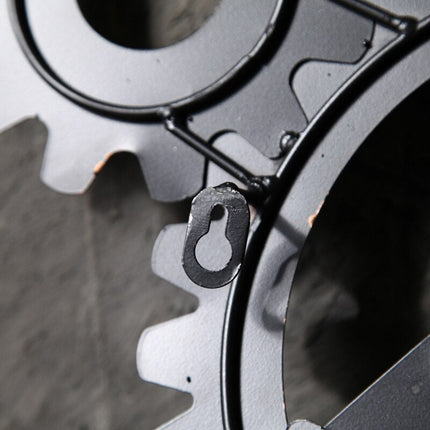 Industrielt vægur med mekaniske tandhjul