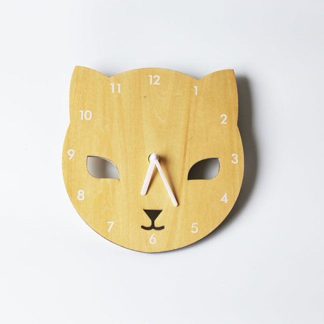 Sødt kylling vægur til børneværelset