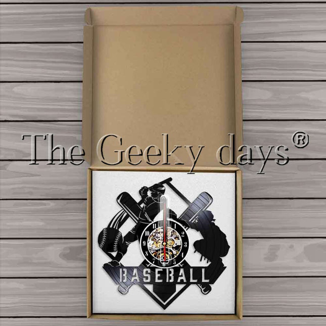 Unikt baseball sports-ur af vinyl