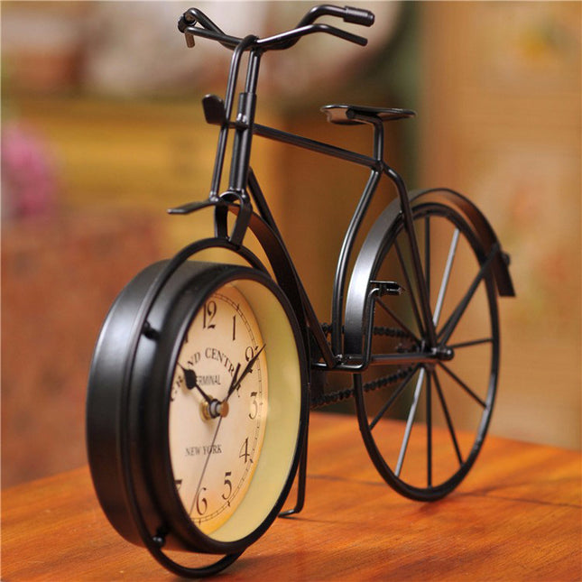 Retro bordur formet som en cykel