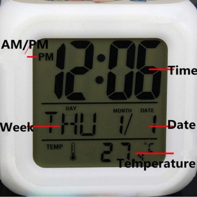 Jurassic Park digitalt terning vækkeur