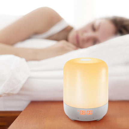 Vækkeur med natlampe og touch-funktion