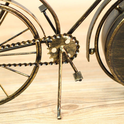 Retro bordur formet som en cykel