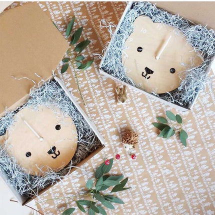 Sødt kylling vægur til børneværelset