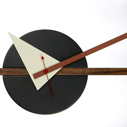 Retro vægur designet som et øje