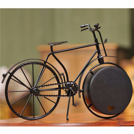 Retro bordur formet som en cykel