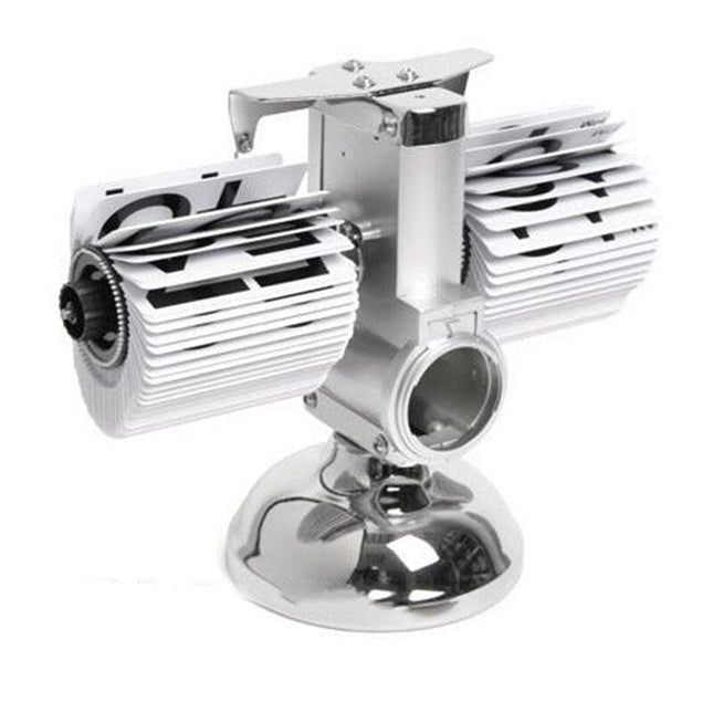 Klassisk sort og hvidt flip ur