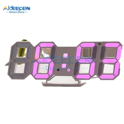Moderne 3D LED digitalt bordur