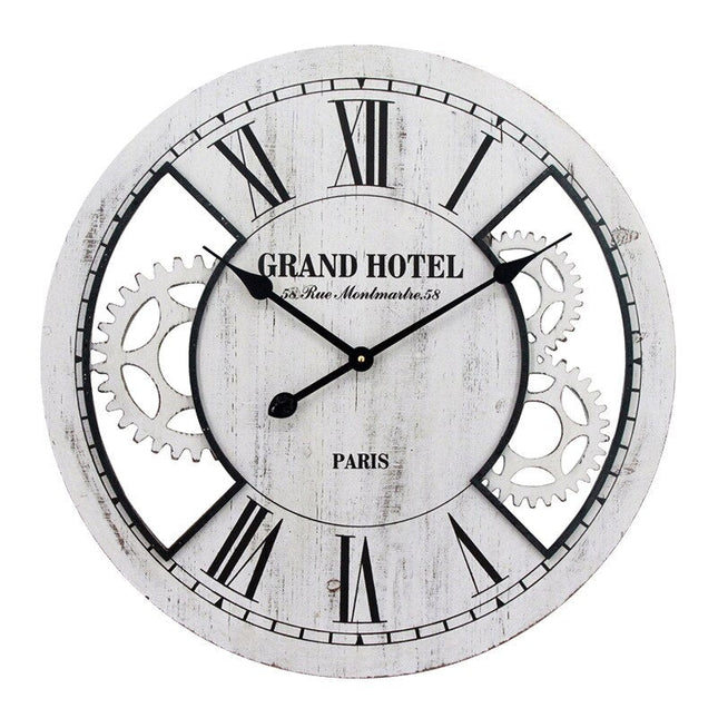 Retro 'Old Town' vægur trælook