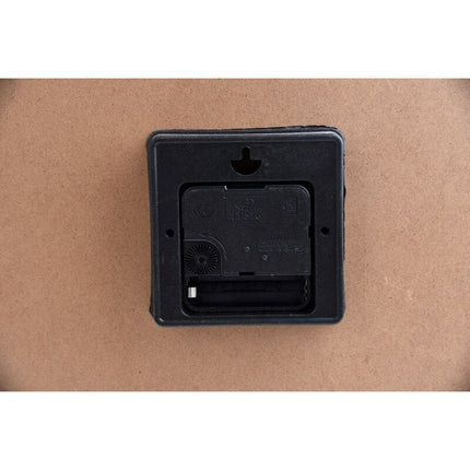 Vintage vægur i træ 35 cm