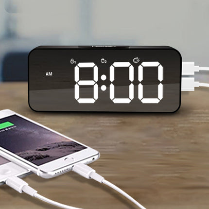 Moderne digitalt design bordur med alarm