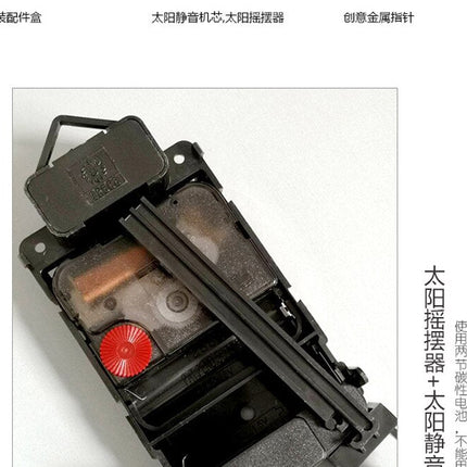 Gult hus vægur med pendul fugl