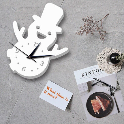 Vægur til børn som snemand