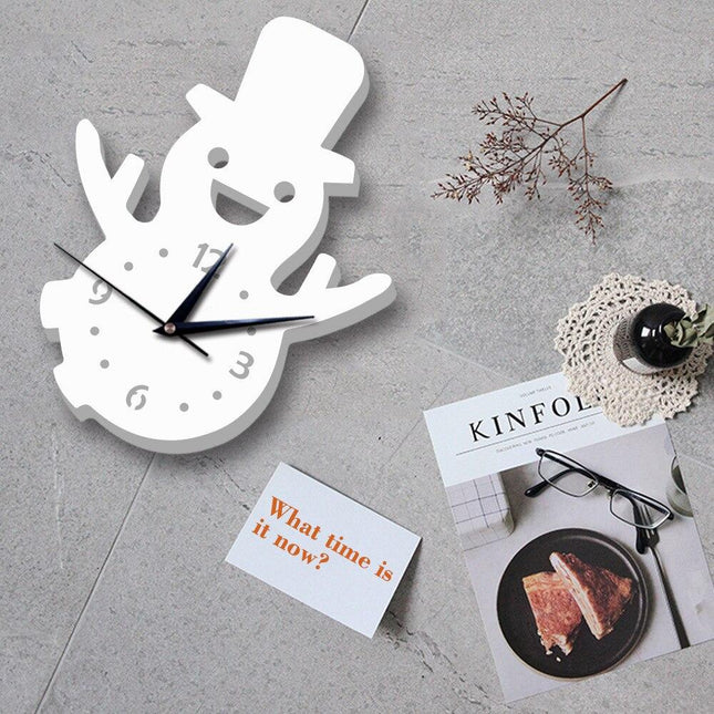 Vægur til børn som snemand