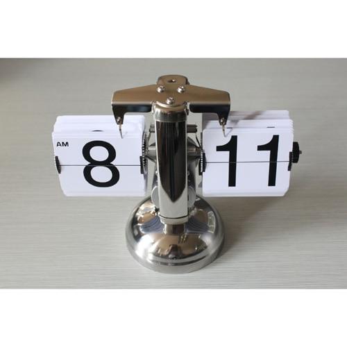 Vintage flip ur i skinnende metal