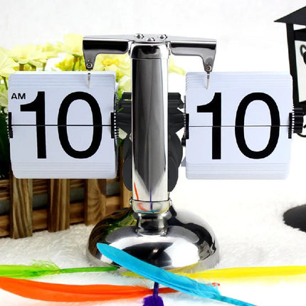 Retro flip-ur til bord eller hylde