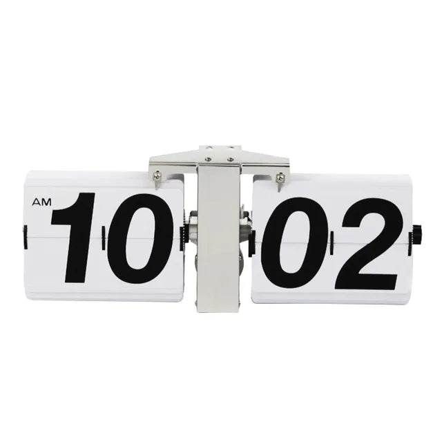 Moderne metal flip ur til skrivebordet