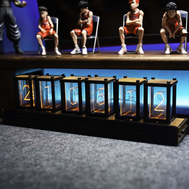 Retro bordur med Nixie rør