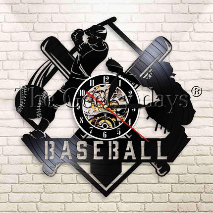 Unikt baseball sports-ur af vinyl