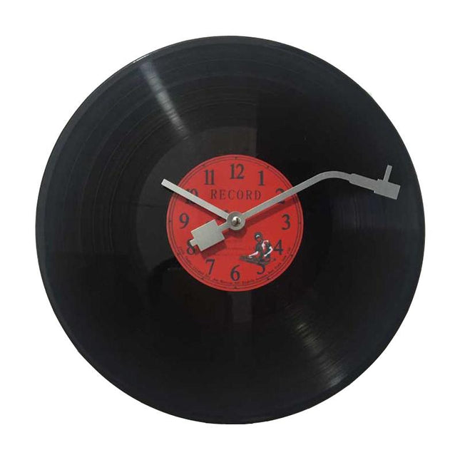 Retro vinylplade ur til væggen