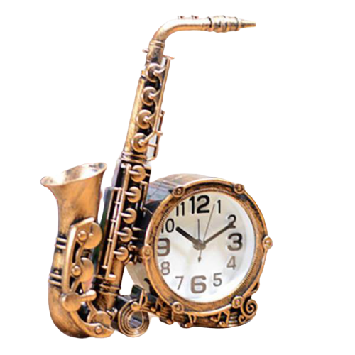 Bordur formet som en saxofon