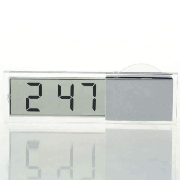 Transparent digitalt LCD bordur