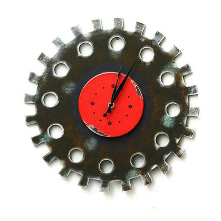Industrielt tandhjul vægur med farve