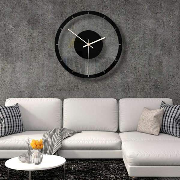 Minimalistisk nordisk design vægur