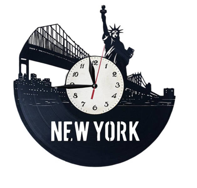 New York Frihedsgudinden vinyl vægur