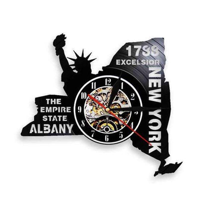 New York stat vinylplade vægur