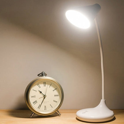 Rundt vintage vækkeur i metal